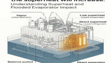 if evaporator is flooded the superheat will increase