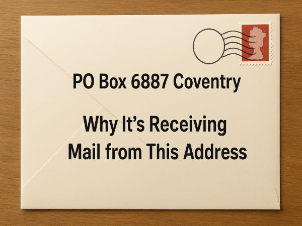 PO Box 6887 Coventry