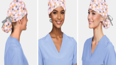 Hello Kitty Scrub Caps