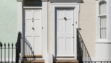 Modern Grey Front Door