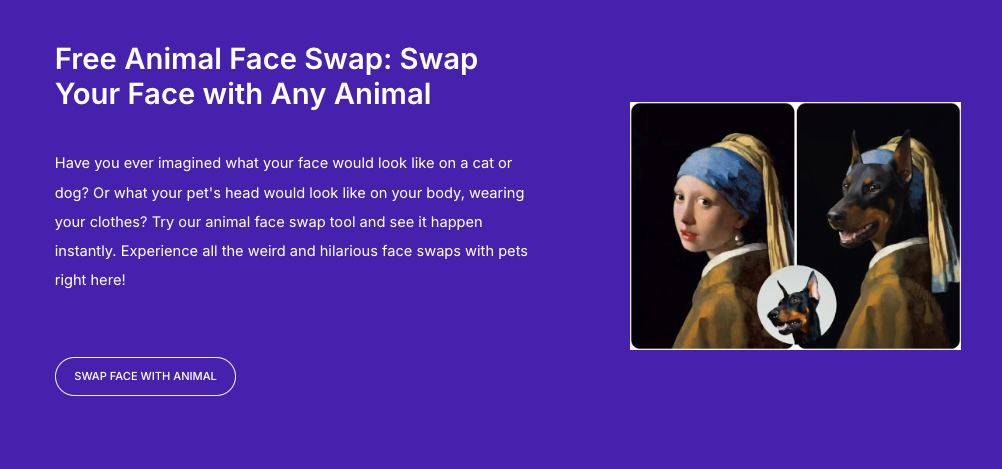 Animal Face Swap AI