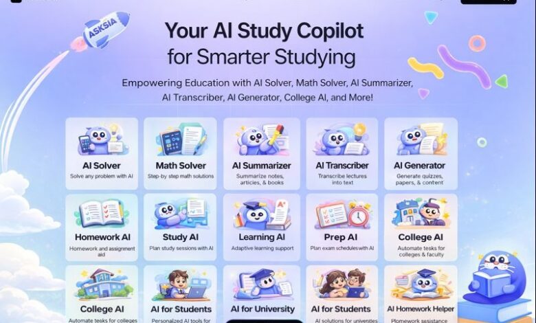 AskSia: Your Smarter AI Study Copilot for College Success