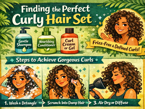 Curly Hair Set